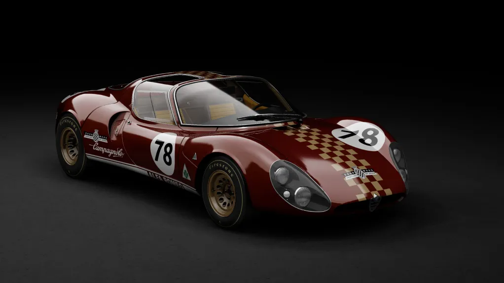 GTC60 Alfa Romeo 33 Corsa in the Goodwood livery