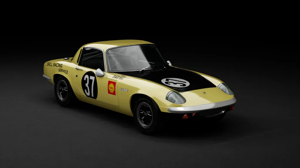 GTC60 Lotus Elan 26R in the 37 Team Peile livery