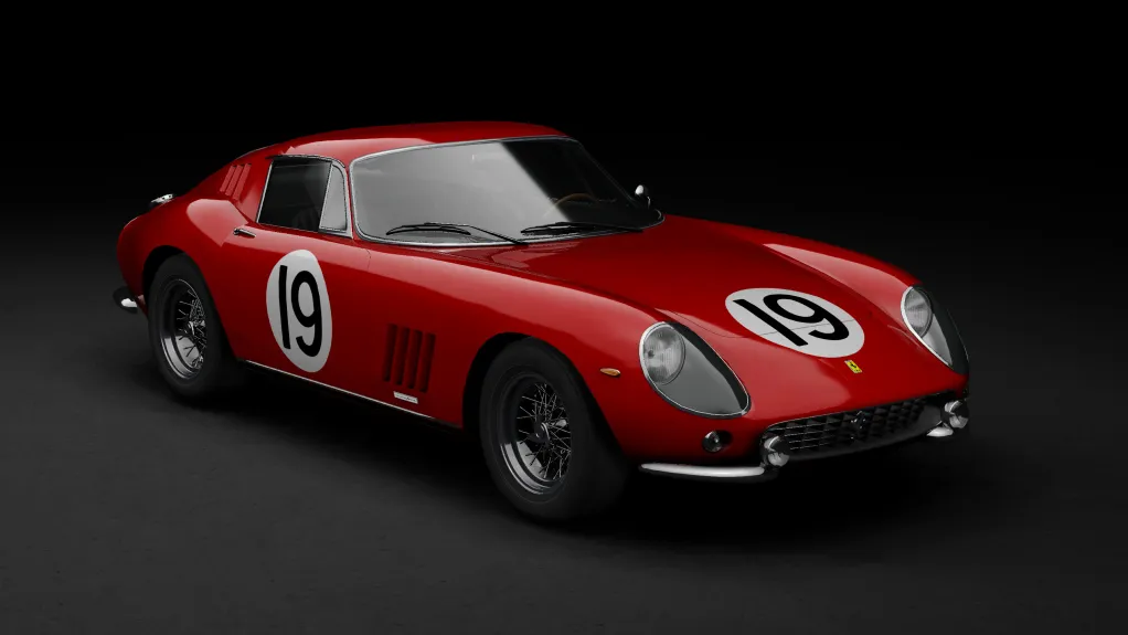 GTC60 Ferrari 275 GTB Competizione in the #19 Bridgehampton 1965 livery