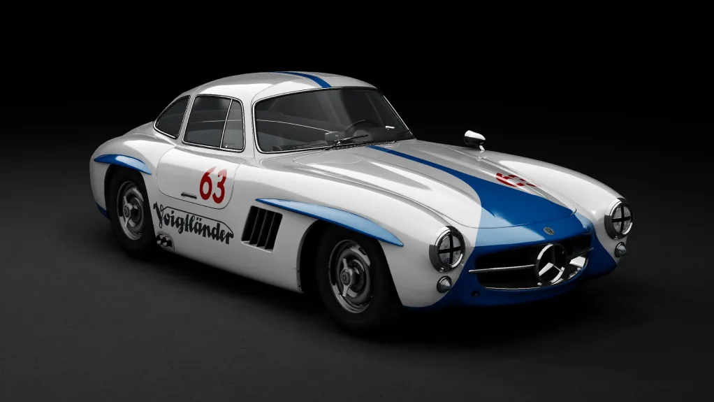 GTC60 Mercedes-Benz 300SL in the Felix Baumgartner Tour Auto livery