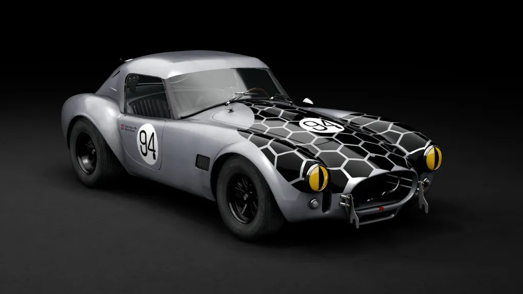 GTC60 Shelby Cobra 289 Hardtop in the Snake Eyes Cobra 94 livery