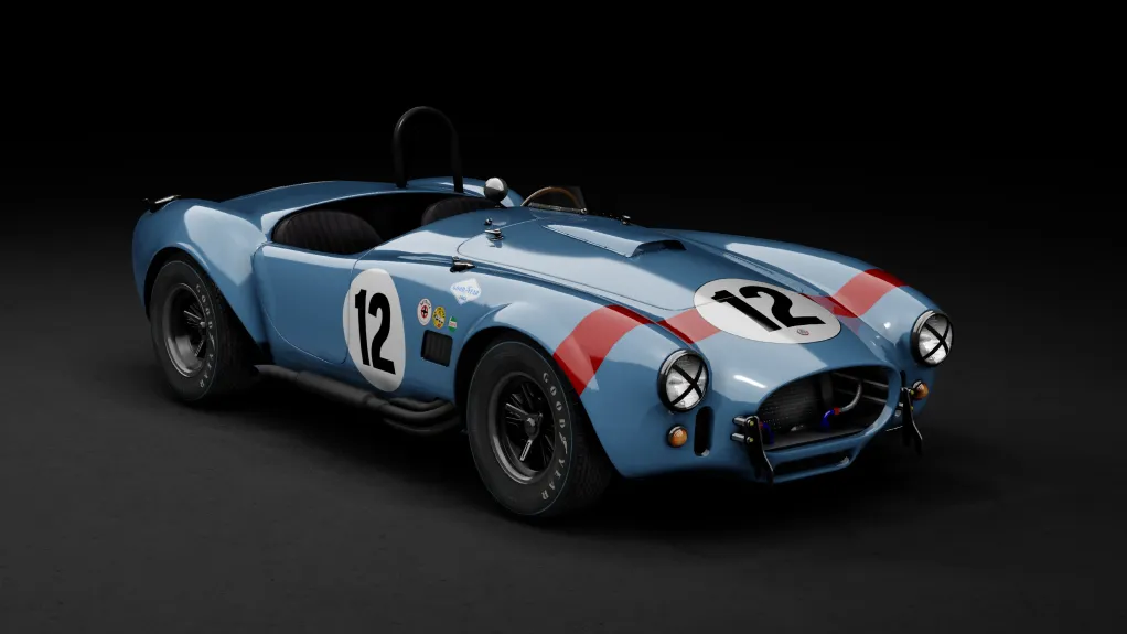 GTC60 Shelby Cobra 289 Competition in the 12 - Seabring 12 Hours - 1964 livery