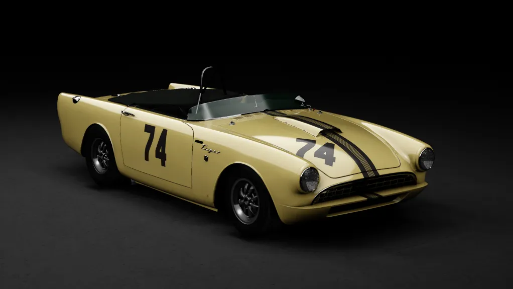 GTC60 Sunbeam Tiger MkII in the 74 - Road America 200 1964 livery
