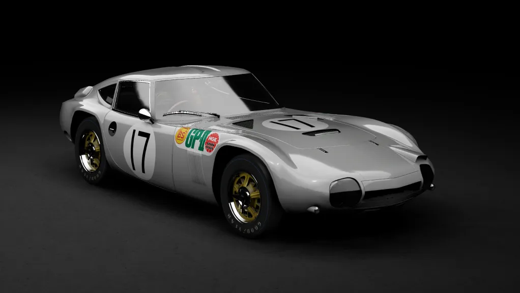 GTC60 Toyota 311S in the 17 - Japan Grand Prix 1966 livery