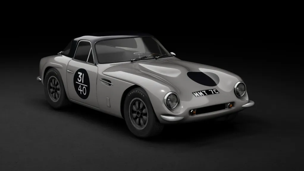 GTC60 TVR Griffith Series 200 in the 31 Grey livery