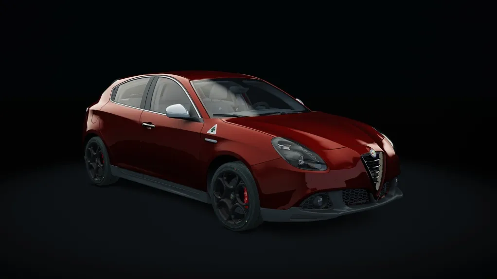 Giulietta QV Launch Edition 2014 in the Rosso Alfa livery