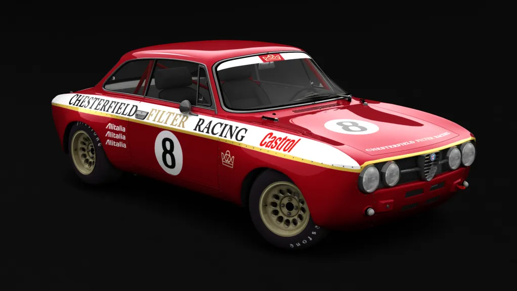 Alfa Romeo GTAM in the 08 Chesterfield livery