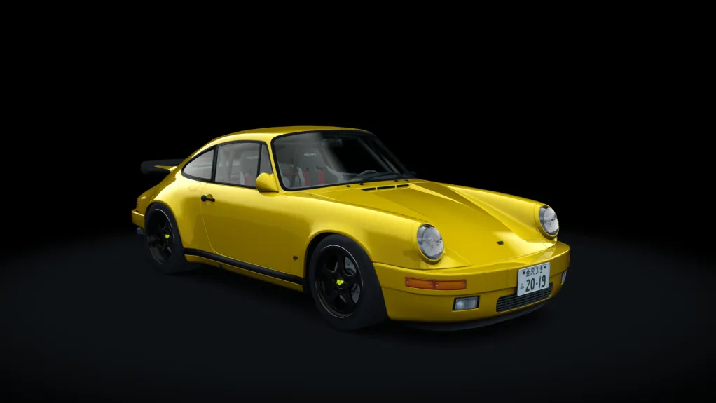 RUF CTR in the Yellowbird Black livery