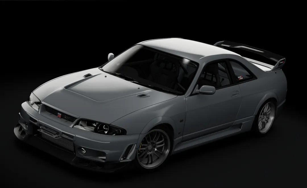 Nissan Skyline GT-R 600R in the Ultimate Metal Silver livery