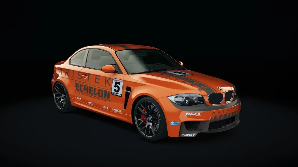 BMW 1M Stage 3 in the ArisTek 5 livery