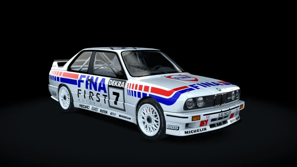 BMW M3 E30 Gr.A 92 in the Fina 7 livery