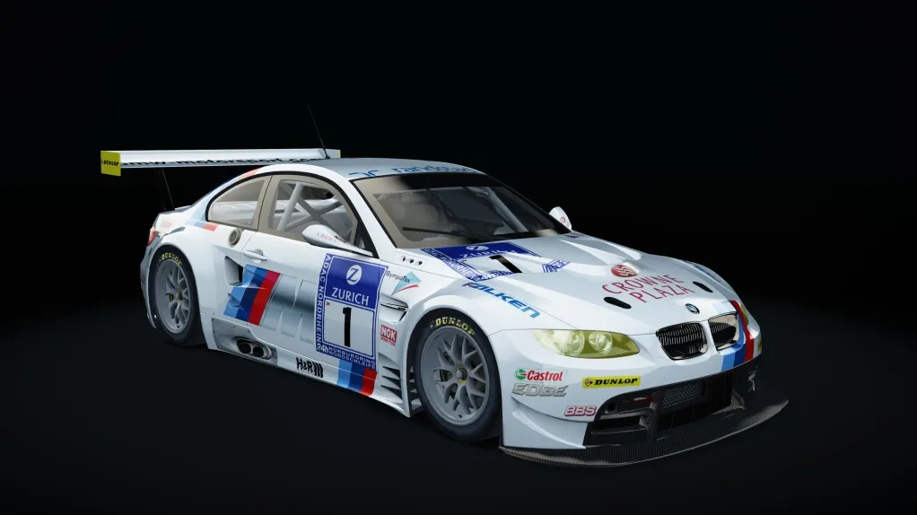 BMW M3 GT2 in the BMW Motorsport livery