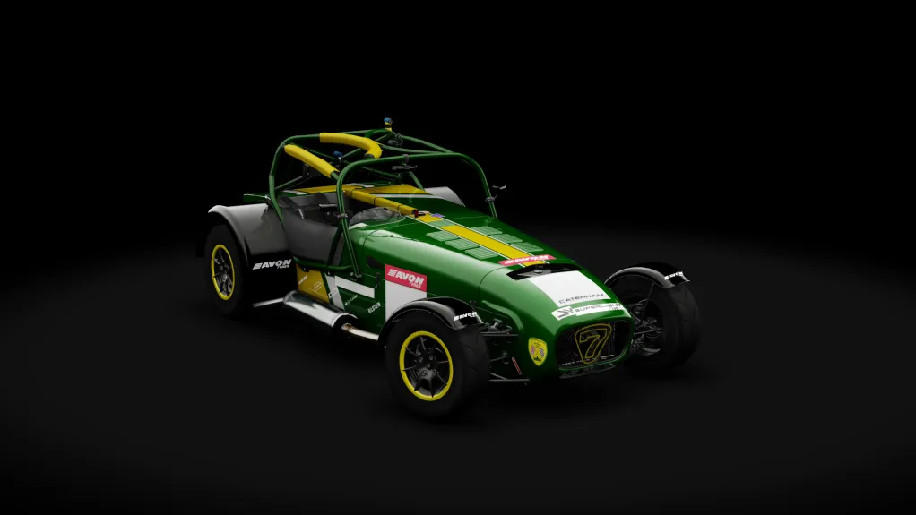 Caterham R300 2008 in the Guest livery