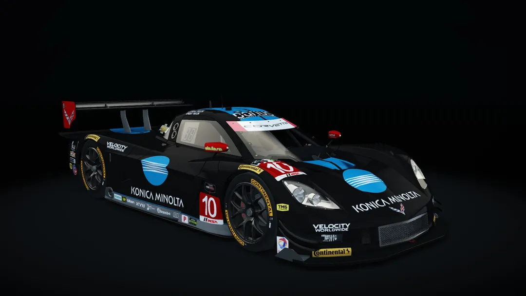 Dallara Corvette DP in the WTR livery