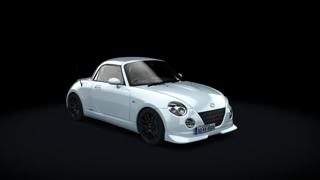 Daihatsu Copen Street-Spec in the White livery