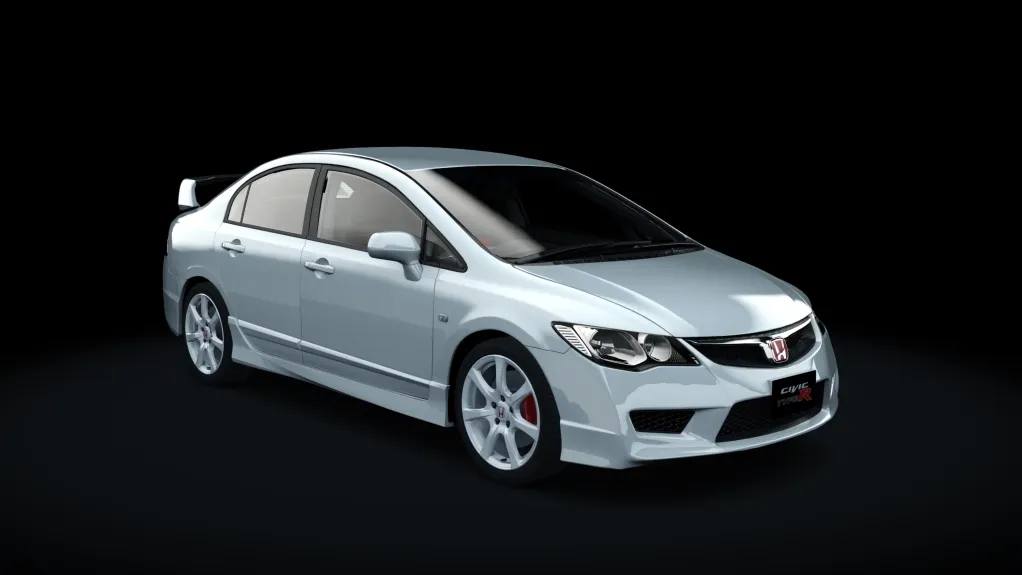 Honda Civic type R (FD2) in the Championship White livery
