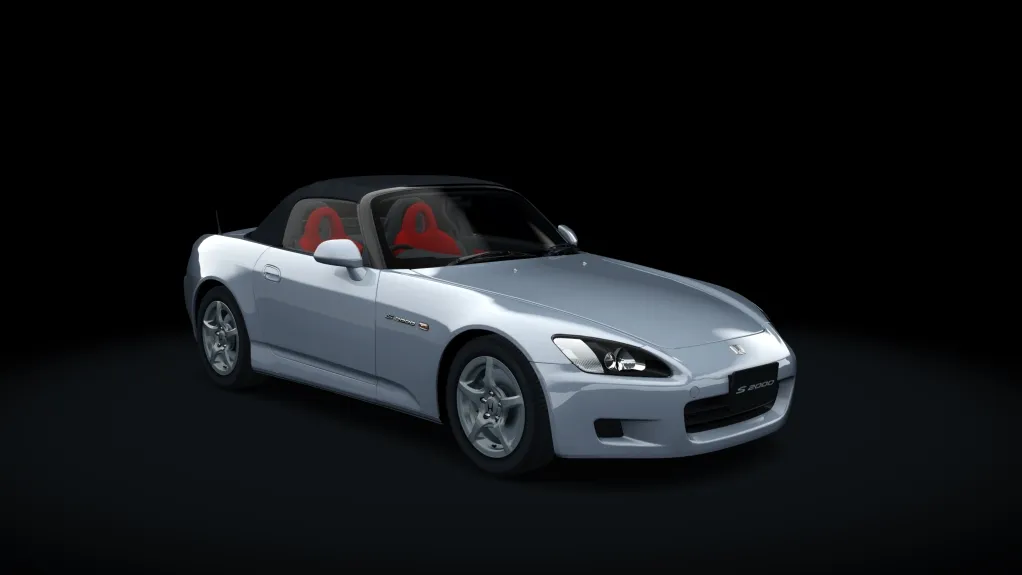 Honda S2000 (AP1) in the Silverstone Metallic livery