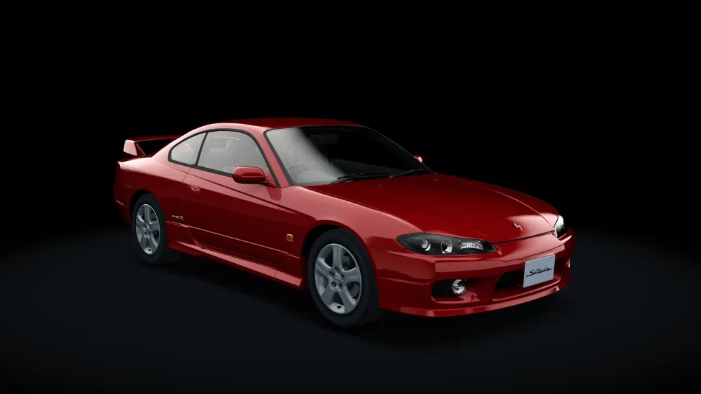 Nissan Silvia spec-R Aero in the Super Red livery