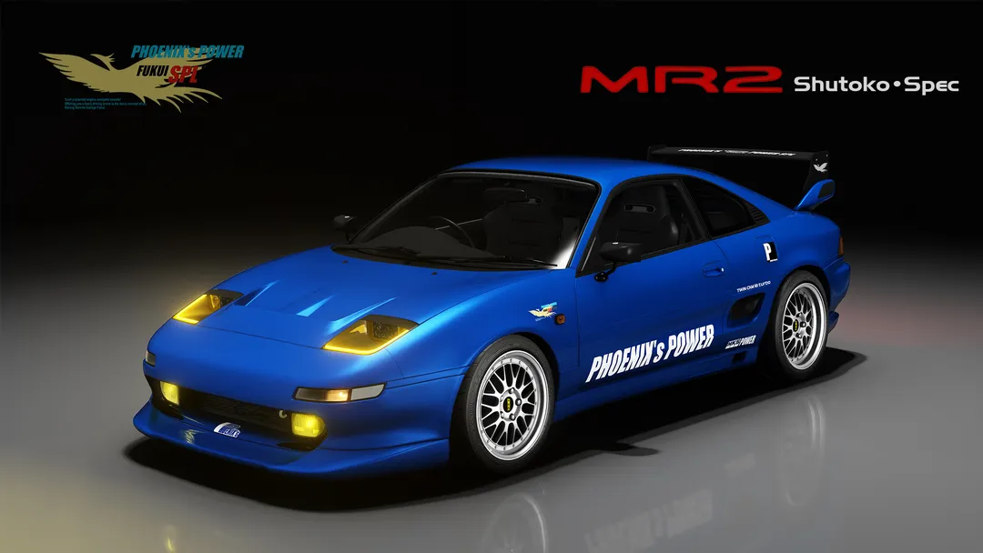 Toyota MR2 Shutoko•Spec in the Phoenix's Power livery