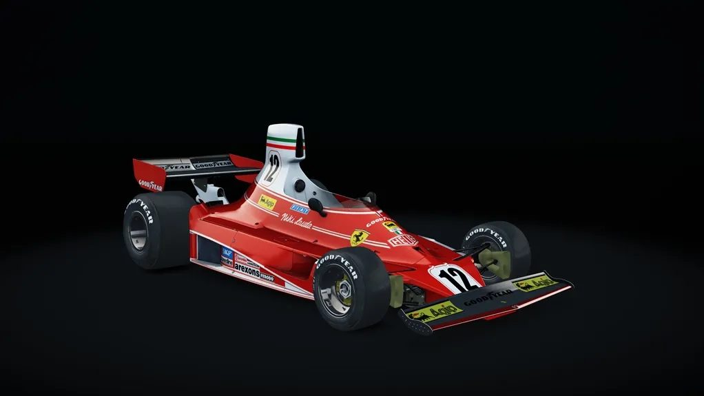 Ferrari 312T in the Lauda livery
