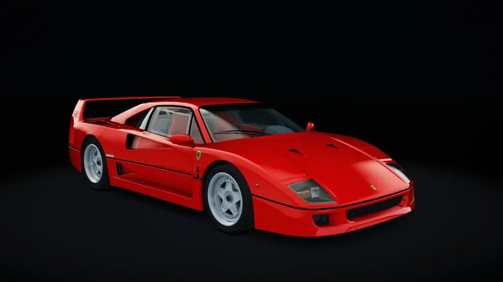 Ferrari F40 in the Red livery