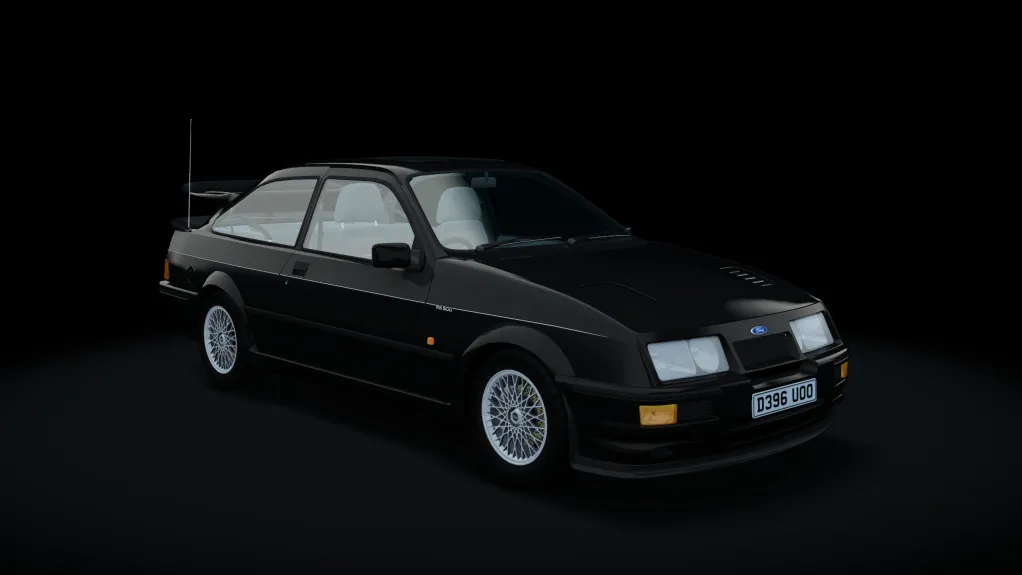 Ford Sierra RS500 in the Black livery