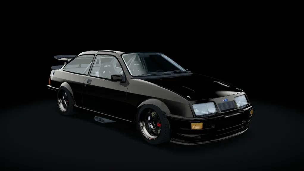 Ford Sierra RS500 Drift in the Black livery
