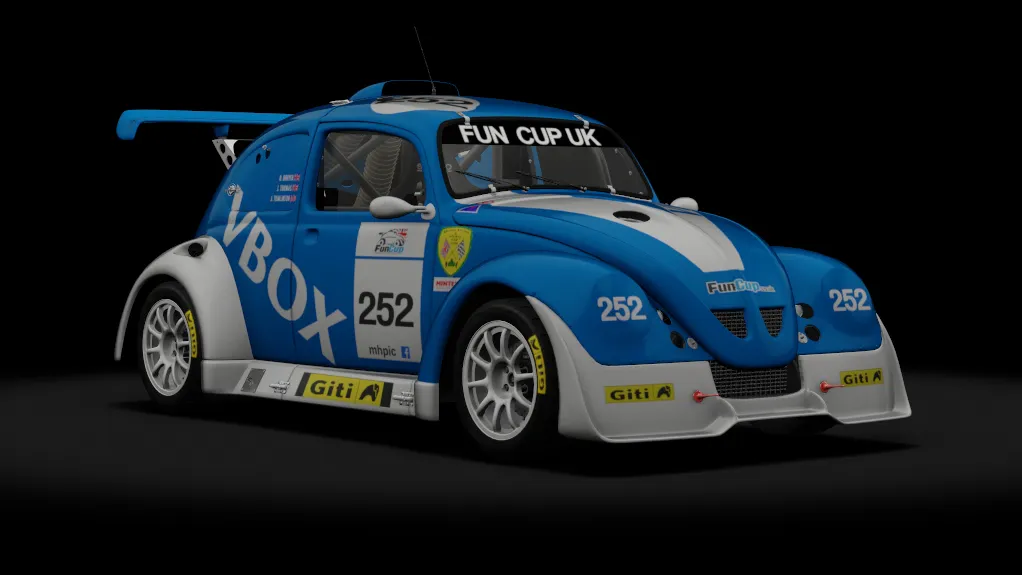 FunCup UK in the V252 livery