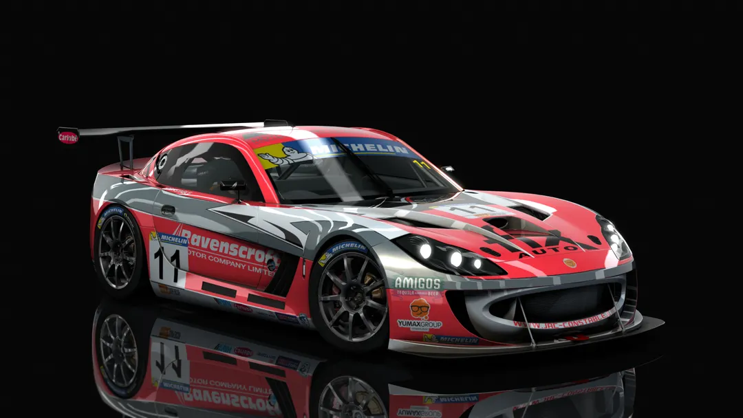 Ginetta G55 Supercup 2017 RHD in the Jac Constable livery