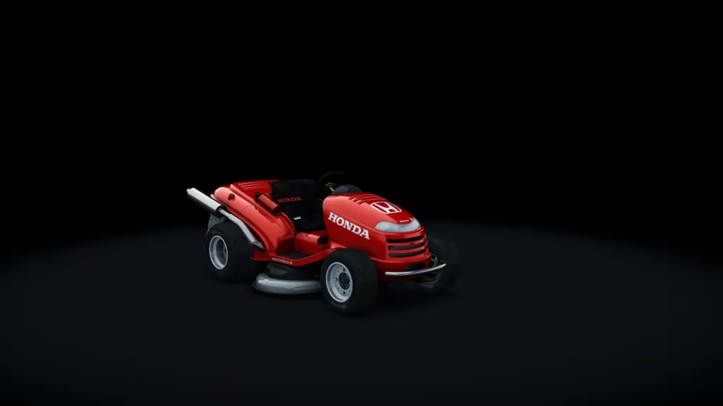 Honda HF2620 Racing Mower in the Red livery