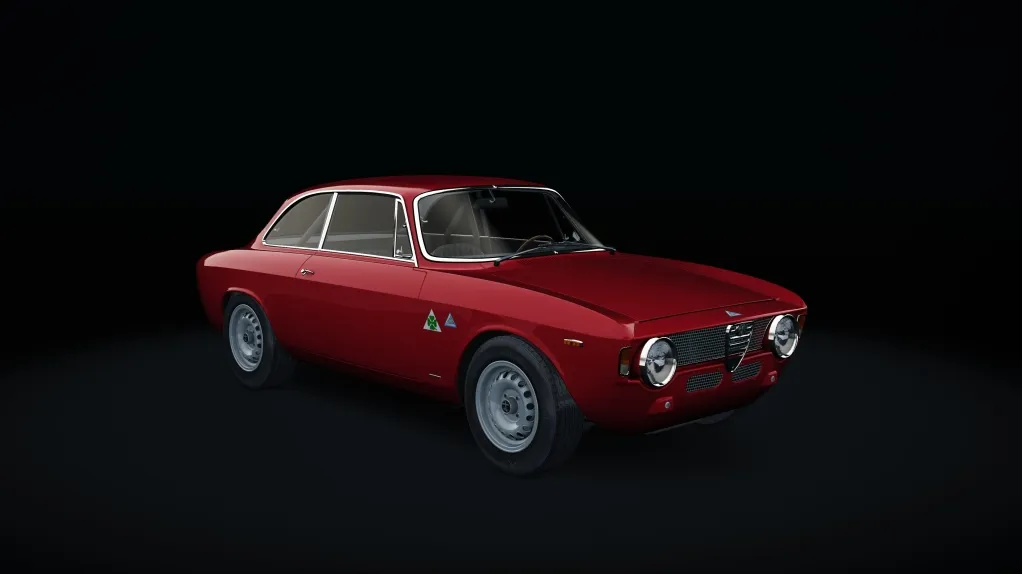 Alfa Romeo GTA in the Misano Red livery