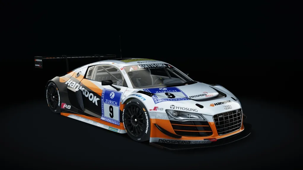 Audi R8 LMS Ultra in the Hankook C Abt 09 livery