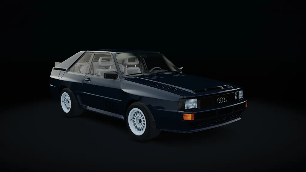 Audi Sport quattro Step1 in the Copenaghen Blue Rings livery