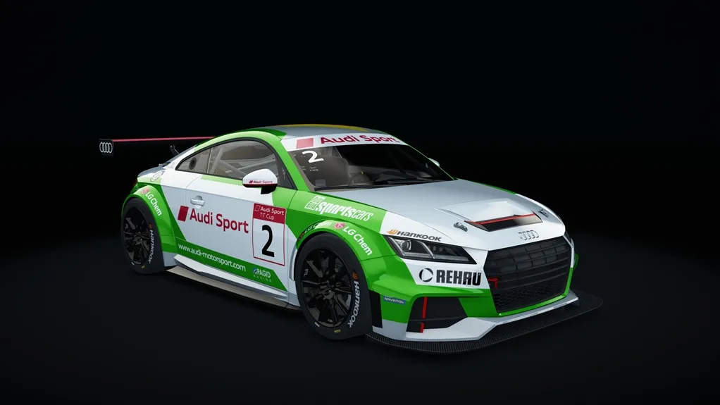 Audi TT Cup in the Racing 2 livery