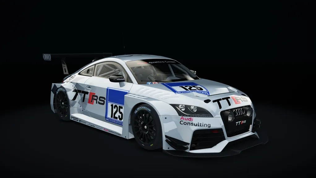 Audi TT RS (VLN) in the Racing 125 livery