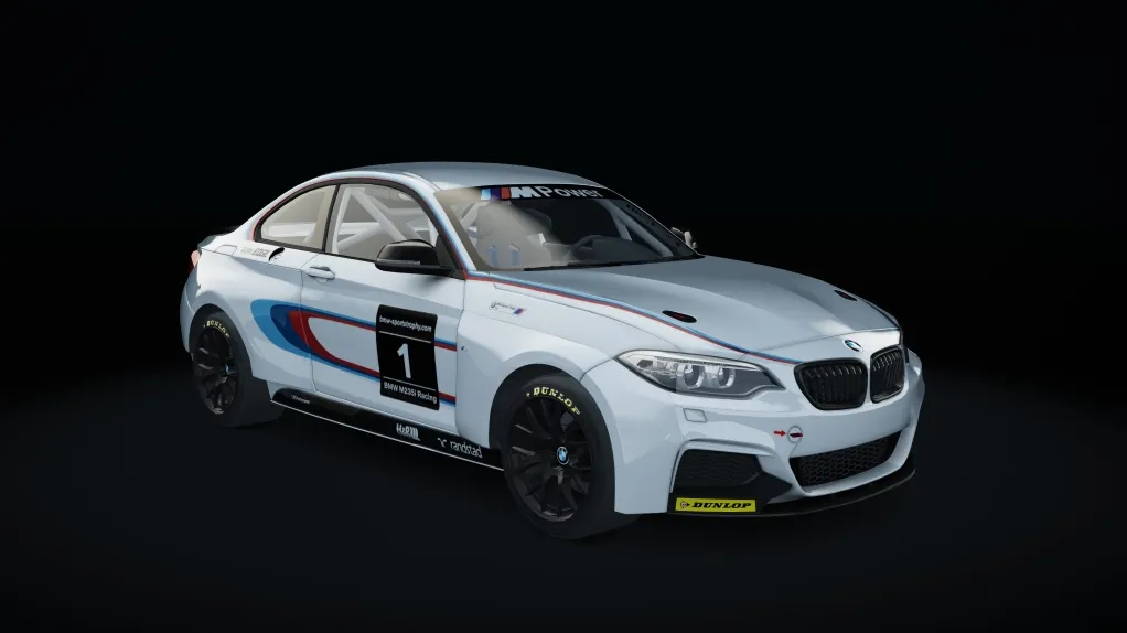 BMW M235i Racing in the Racing 1 livery