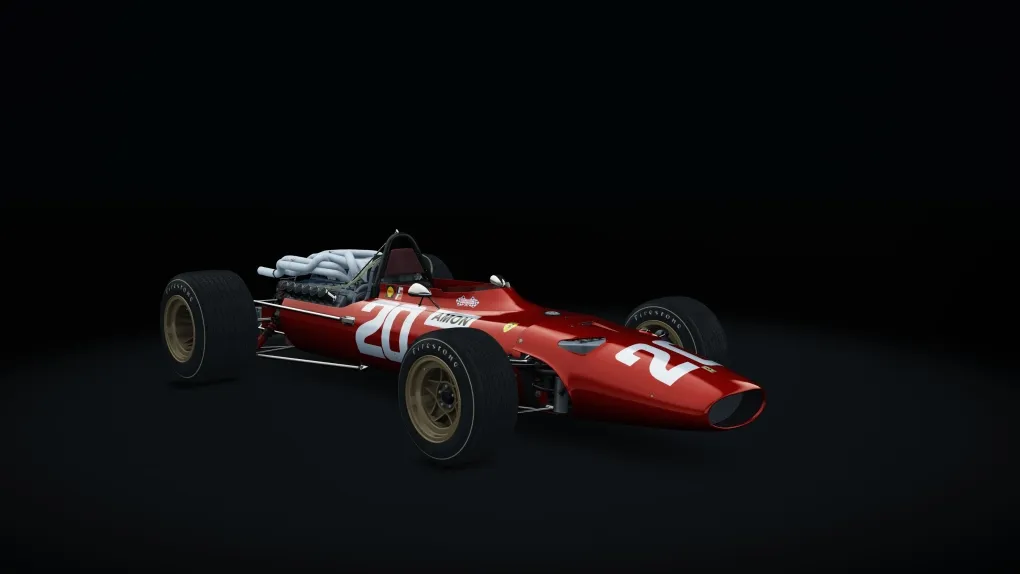 Ferrari 312/67 in the Racing 20 livery