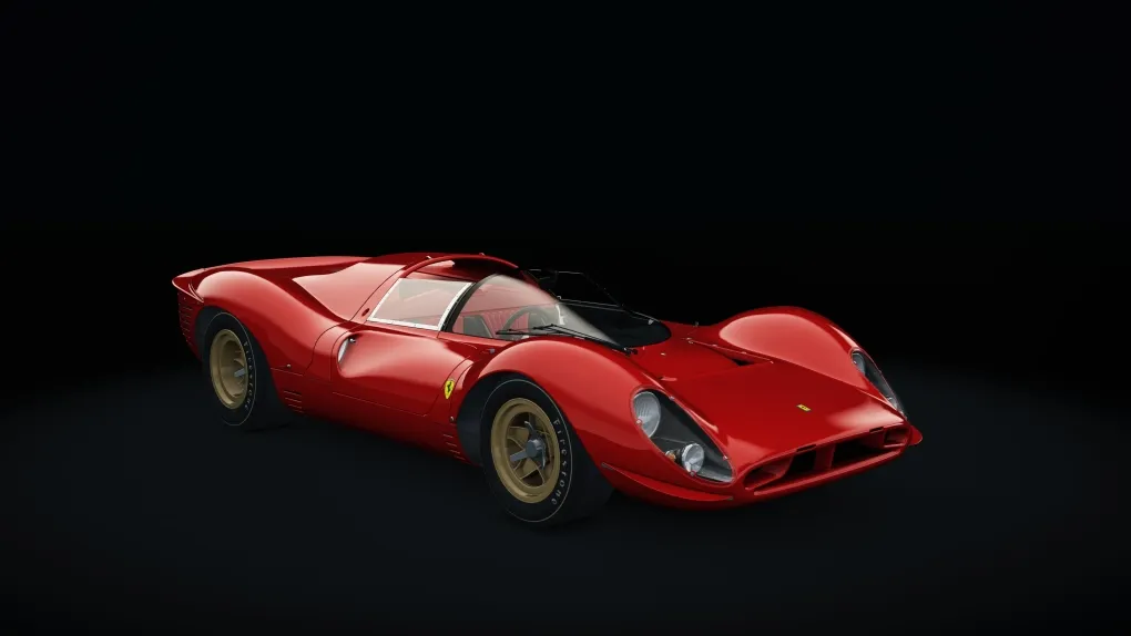 Ferrari 330 P4 in the Rosso livery