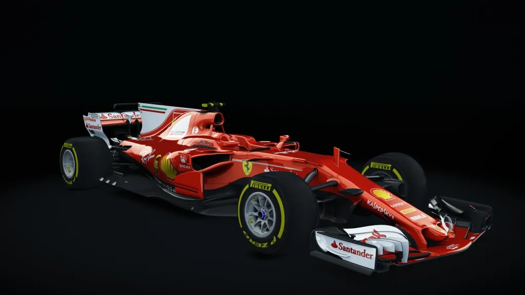 Ferrari SF70H in the Ferrari Default livery