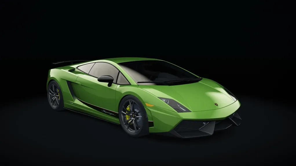 Lamborghini Gallardo SL in the Verde Ithaca Pearl livery