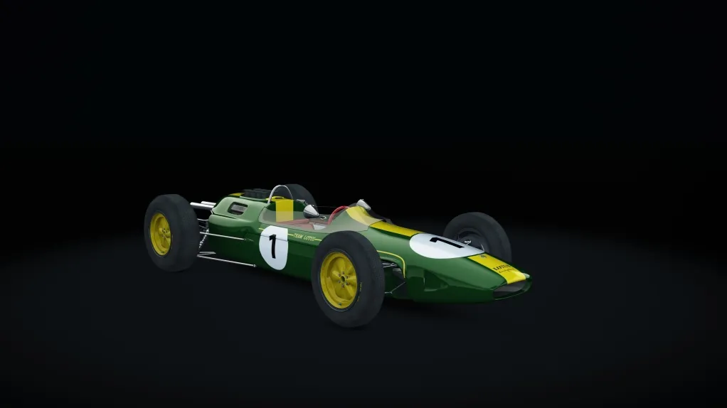 Lotus Type 25 in the Racing 01 livery