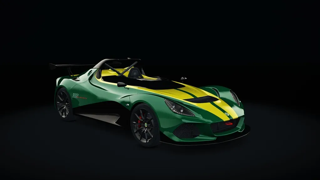 Lotus 3-Eleven in the Green Racing livery