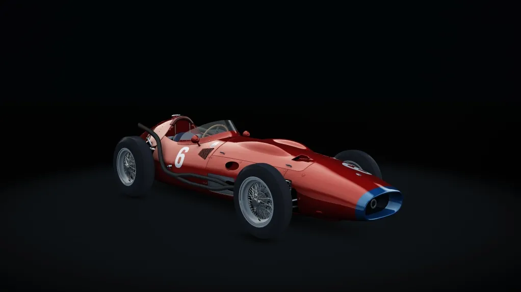 Maserati 250F 12 cylinder in the Racing 06 livery