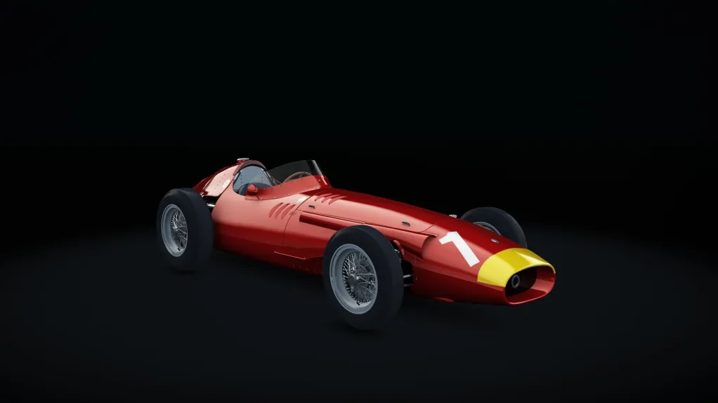 Maserati 250F 6 cylinder in the Racing 1 livery