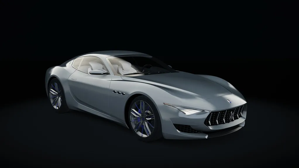 Maserati Alfieri in the Grigio livery