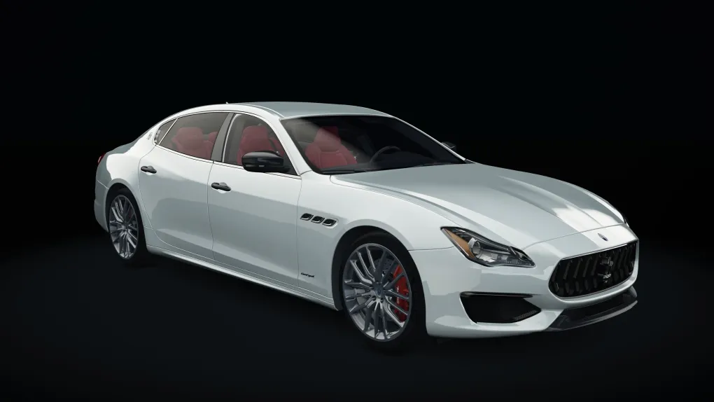 Maserati Quattroporte GTS in the Champagne livery