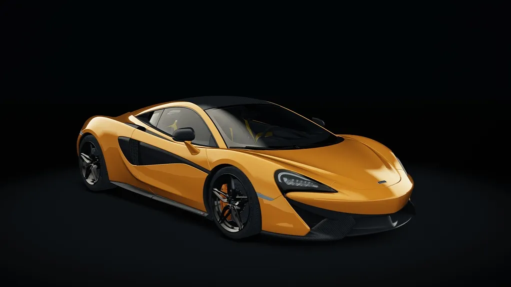 McLaren 570S in the McLaren Orange livery