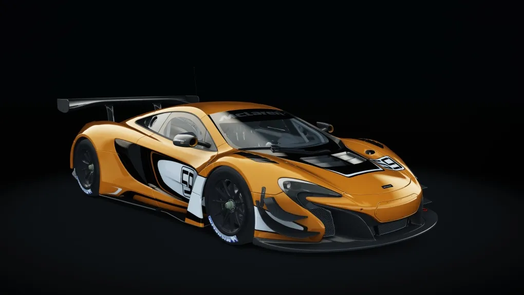 McLaren 650S GT3 in the Racing 59 livery