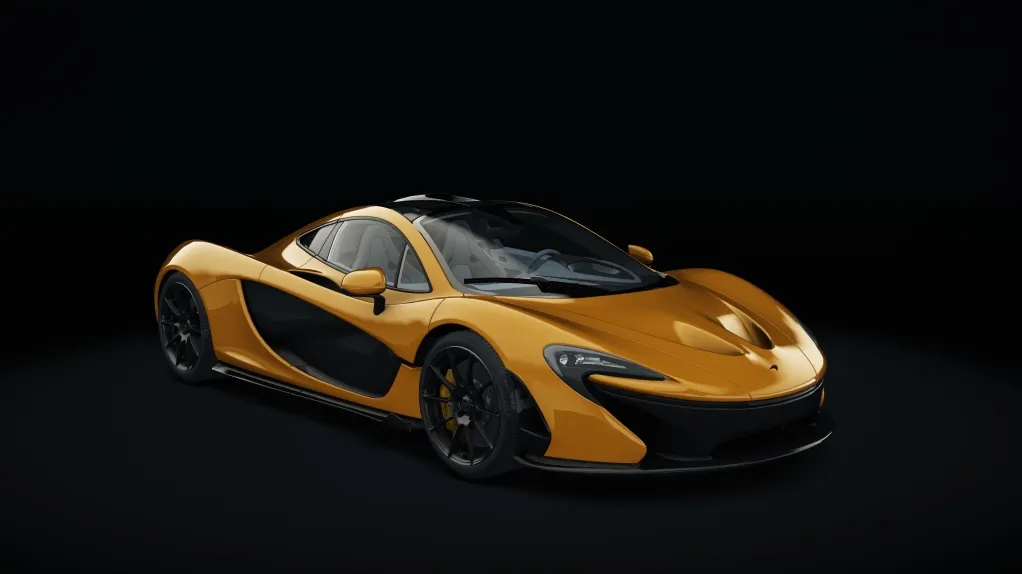 McLaren P1™ in the Orange livery