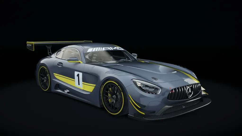Mercedes-Benz AMG GT3 in the Official AMG livery